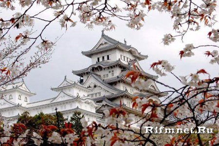 Замок Химэдзи в Японии.