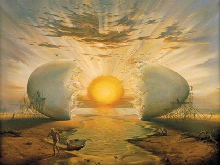 Если яйцо разбивается силой извне, жизнь прекращается. Если яйцо разбивается силой изнутри, жизнь начинается. Все великое всегда начинается изнутри.
