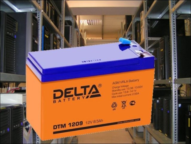 Аккумулятор Delta DTM 1209: надежный и мощный источник энергии